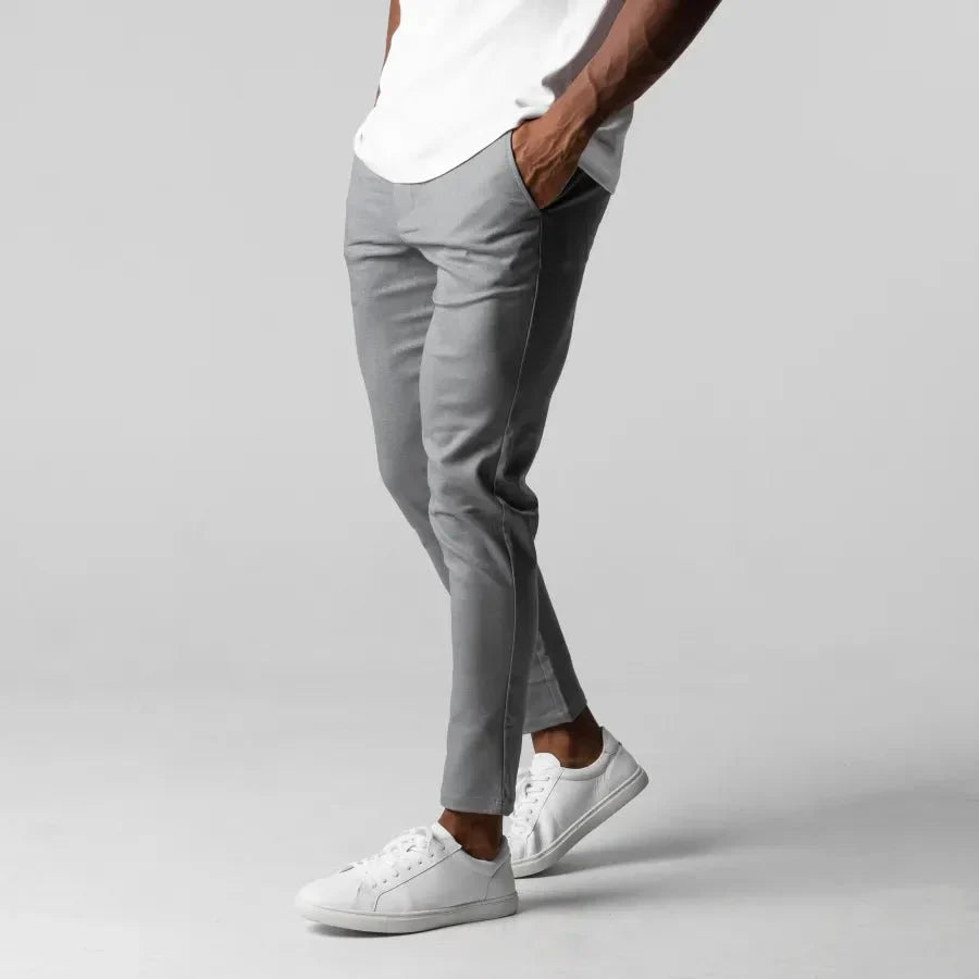 Men's Slim-Fit Chino Pants – Modern and Comfortable for Work and Leisure