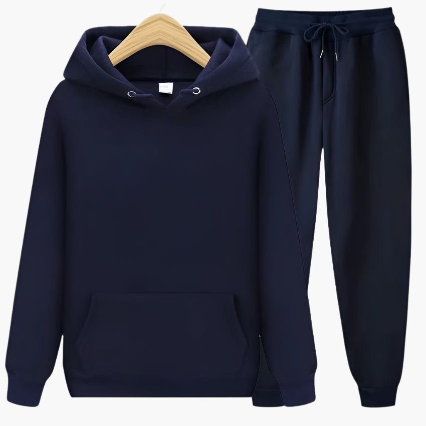 Men's Jogging Suit Hoodie & Jogging Pants Set – Comfortable Lounge & Sporty Casual