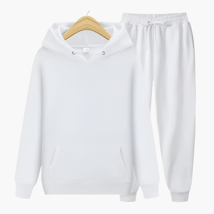 Men's Jogging Suit Hoodie & Jogging Pants Set – Comfortable Lounge & Sporty Casual