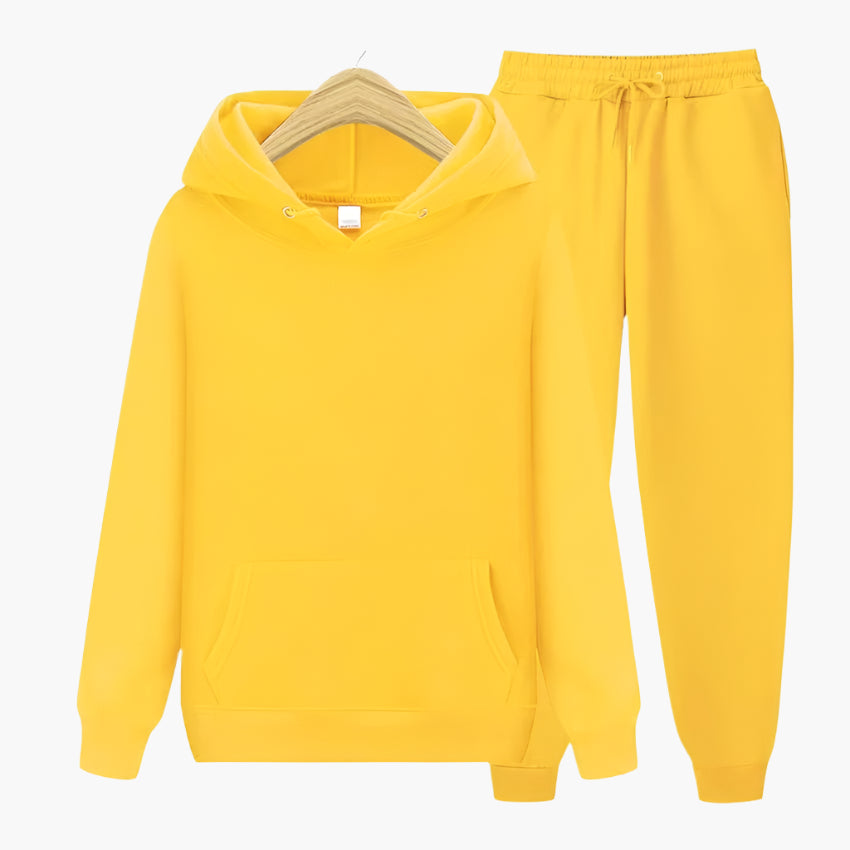 Men's Jogging Suit Hoodie & Jogging Pants Set – Comfortable Lounge & Sporty Casual