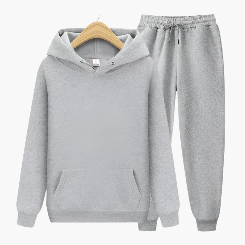 Men's Jogging Suit Hoodie & Jogging Pants Set – Comfortable Lounge & Sporty Casual