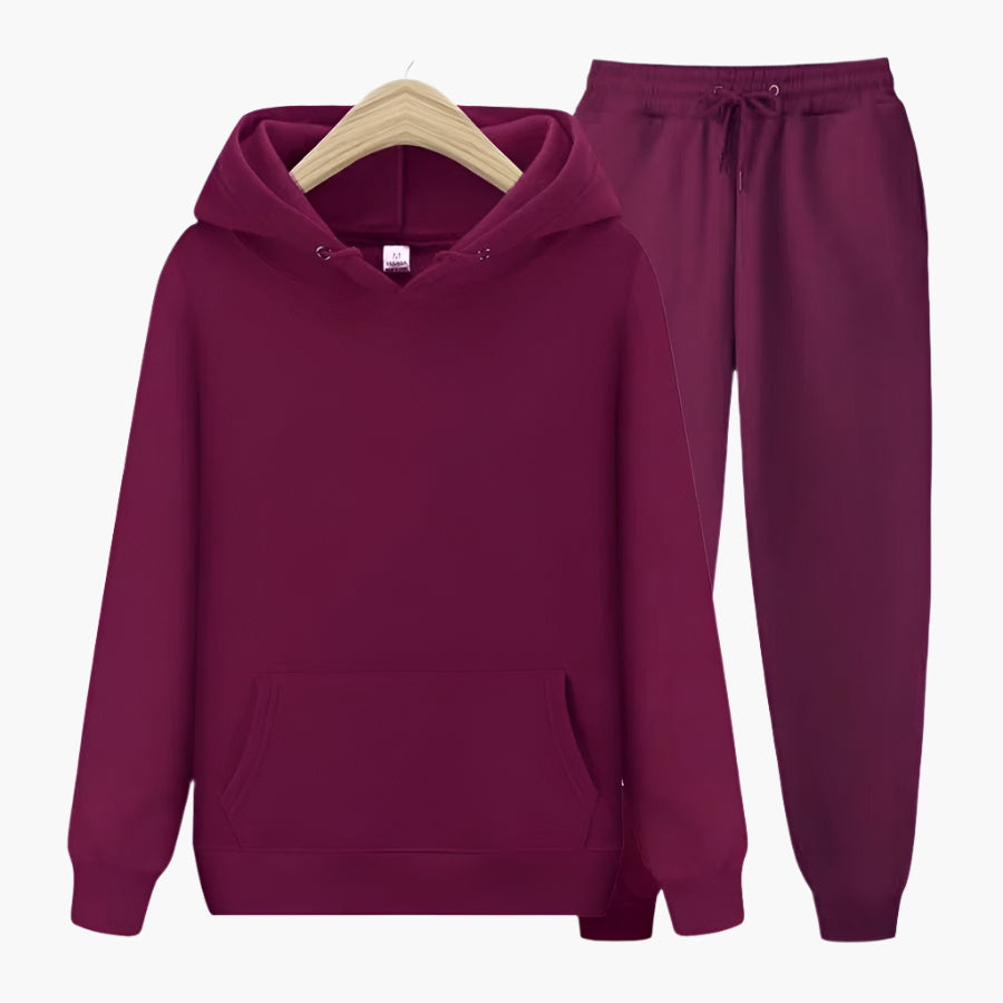 Men's Jogging Suit Hoodie & Jogging Pants Set – Comfortable Lounge & Sporty Casual
