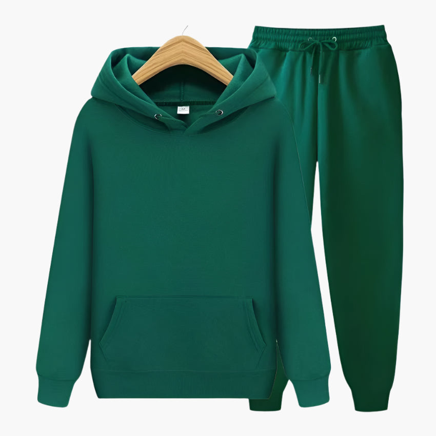 Men's Jogging Suit Hoodie & Jogging Pants Set – Comfortable Lounge & Sporty Casual