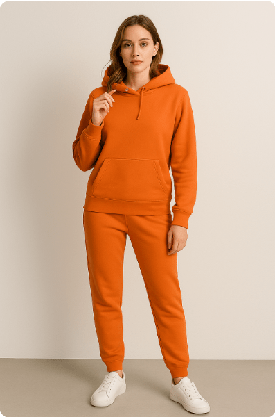 Men's Jogging Suit Hoodie & Jogging Pants Set – Comfortable Lounge & Sporty Casual