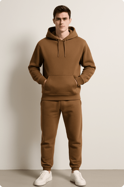 Men's Jogging Suit Hoodie & Jogging Pants Set – Comfortable Lounge & Sporty Casual