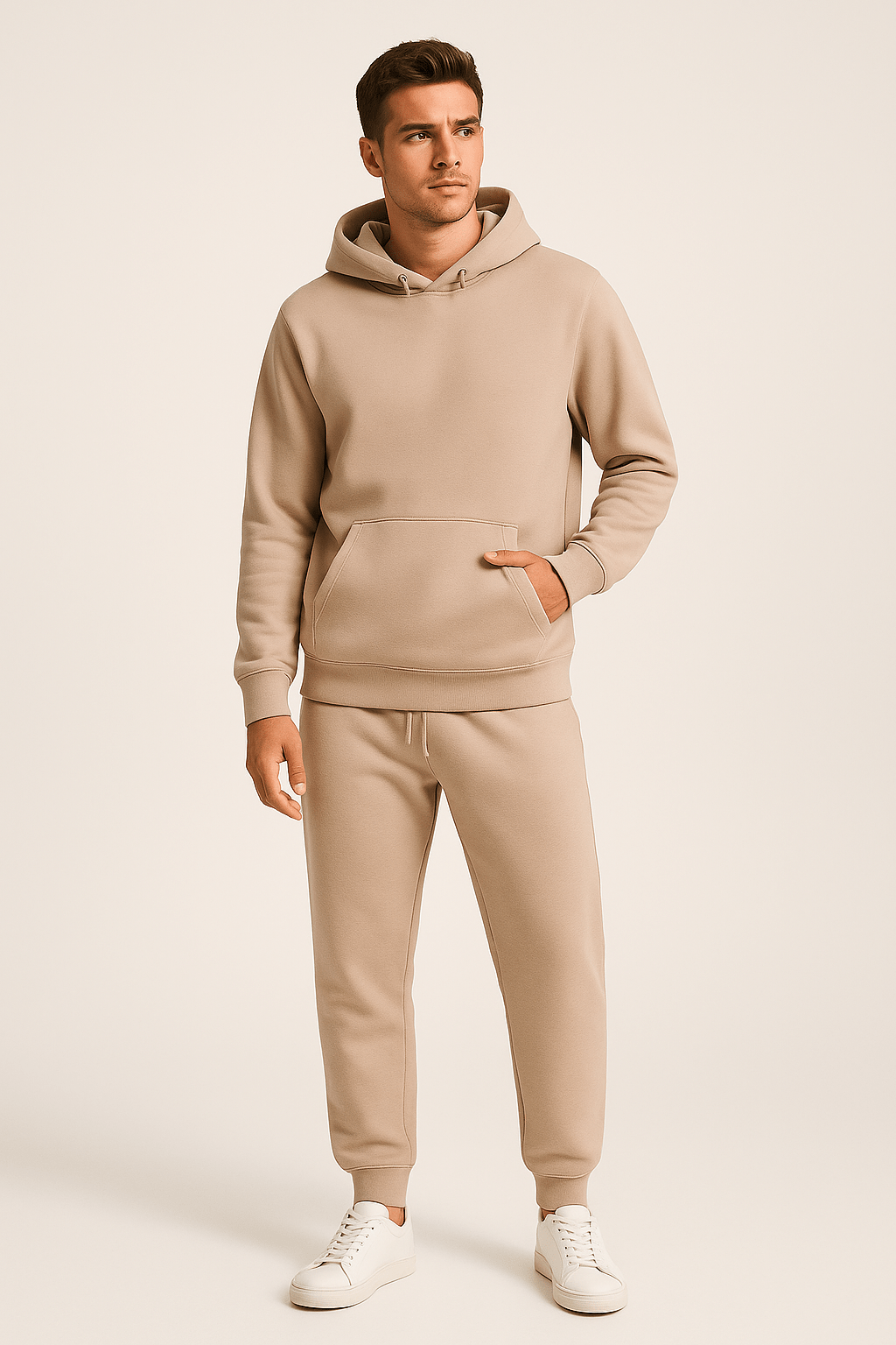 Men's Jogging Suit Hoodie & Jogging Pants Set – Comfortable Lounge & Sporty Casual