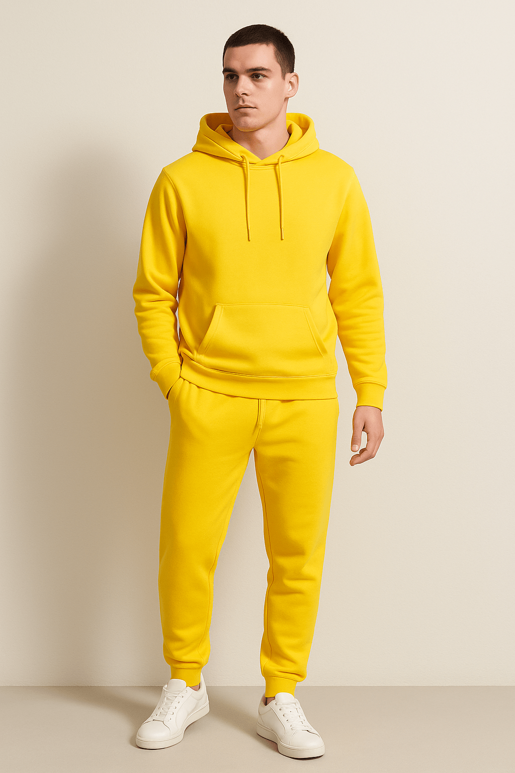 Men's Jogging Suit Hoodie & Jogging Pants Set – Comfortable Lounge & Sporty Casual