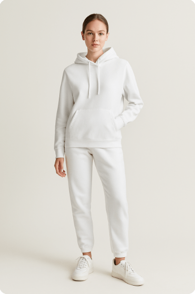 Men's Jogging Suit Hoodie & Jogging Pants Set – Comfortable Lounge & Sporty Casual