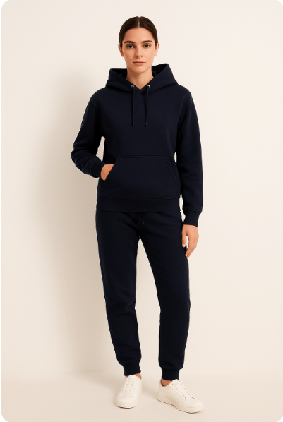 Men's Jogging Suit Hoodie & Jogging Pants Set – Comfortable Lounge & Sporty Casual