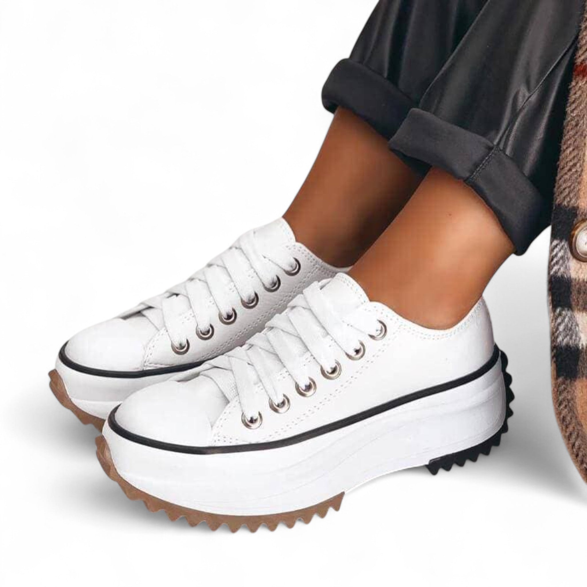 Women's Orthopedic Platform Sneakers – Trendy Comfort and Support for Daily Use