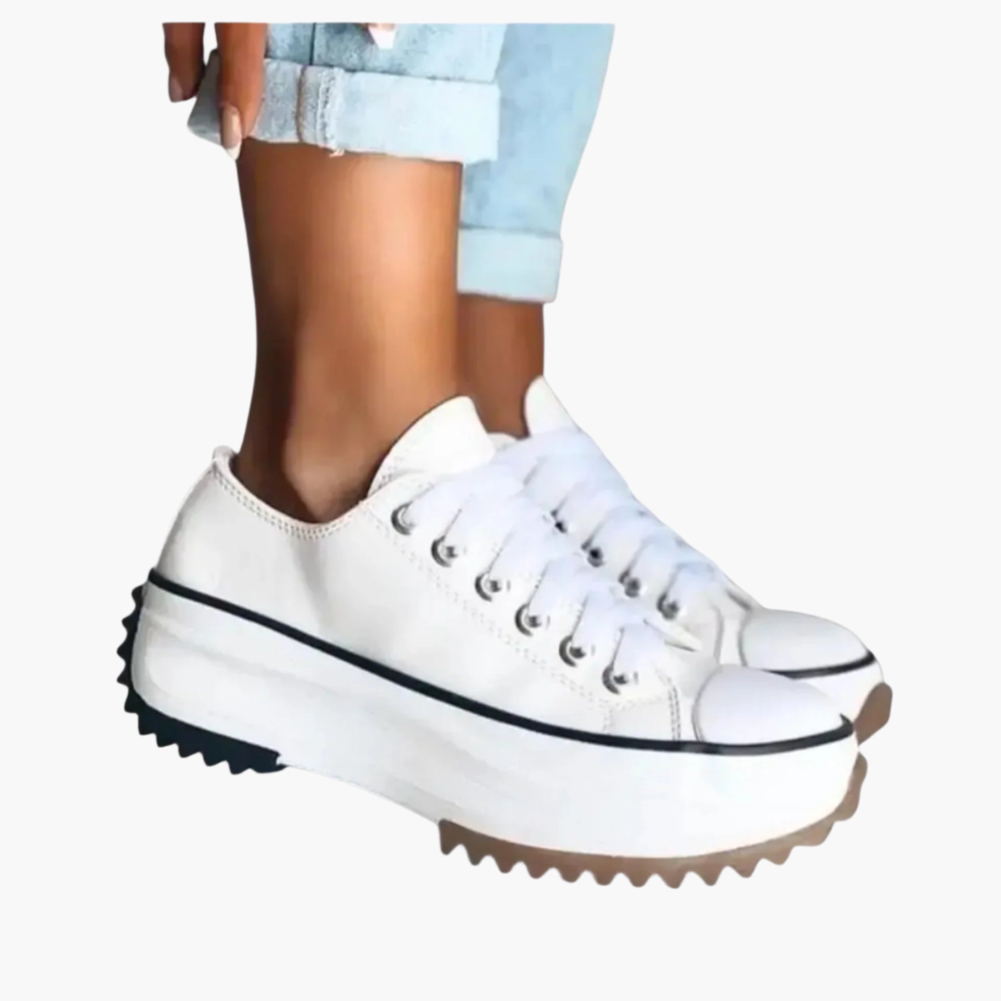 Women's Orthopedic Platform Sneakers – Trendy Comfort and Support for Daily Use
