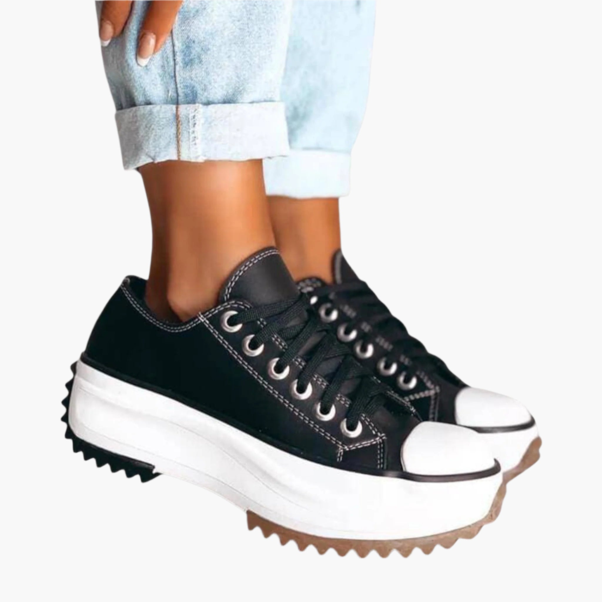 Women's Orthopedic Platform Sneakers – Trendy Comfort and Support for Daily Use