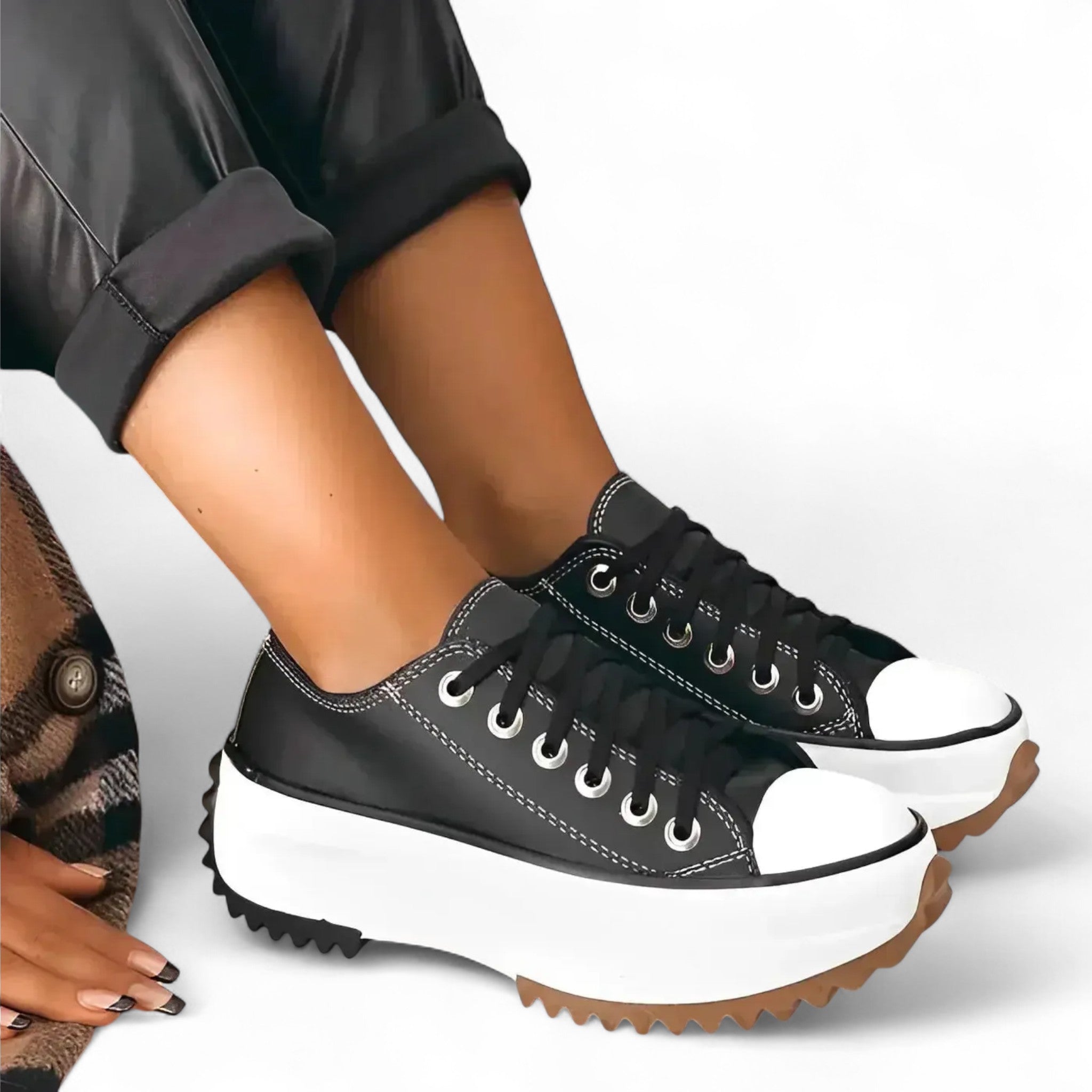 Women's Orthopedic Platform Sneakers – Trendy Comfort and Support for Daily Use