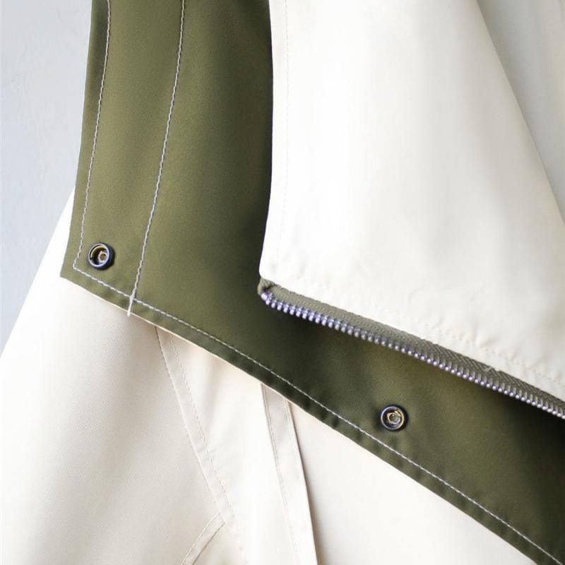 Women's Oversized Windproof Jacket with Layered Style – Fashionable Comfort Jacket for Everyday Use