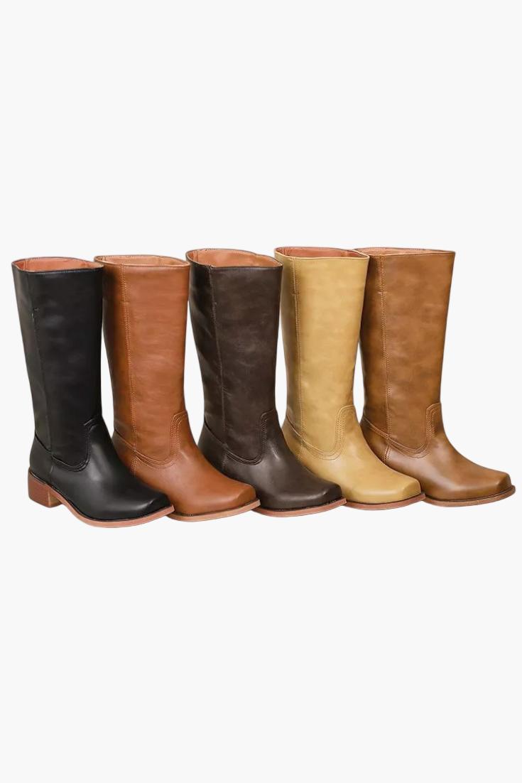 Women's Classic High Boots – Fashionable Elegant Style for Daily Use