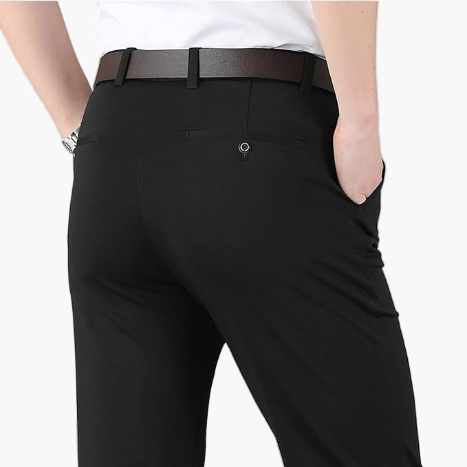 Men's Stretch Pants – Comfortable Classic Trousers for Office and Casual