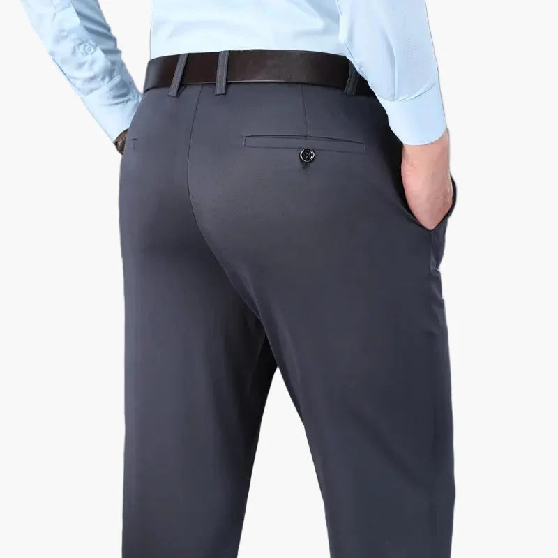 Men's Stretch Pants – Comfortable Classic Trousers for Office and Casual