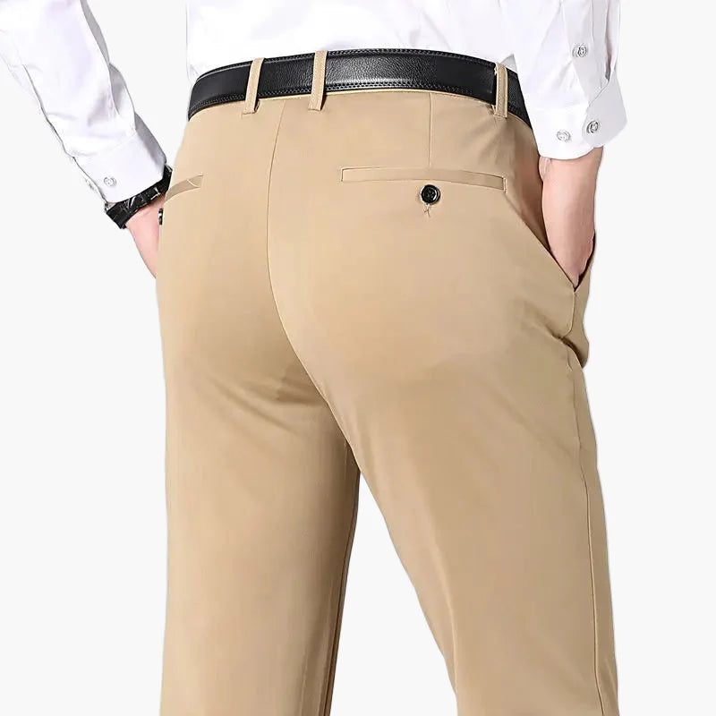 Men's Stretch Pants – Comfortable Classic Trousers for Office and Casual