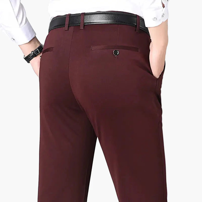 Men's Stretch Pants – Comfortable Classic Trousers for Office and Casual