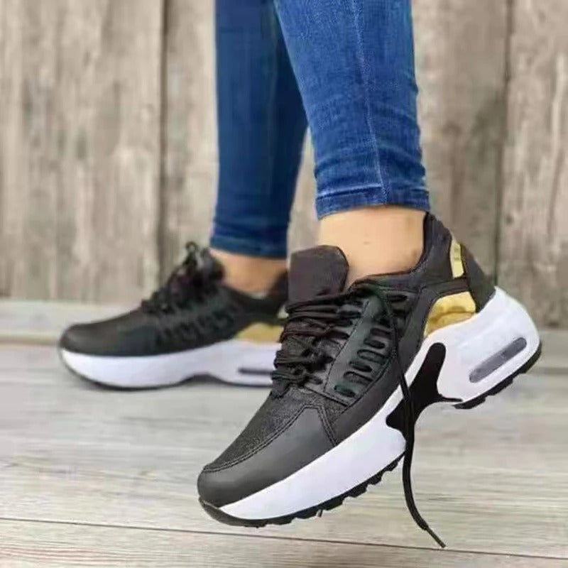 Women's Orthopedic Sneakers for Comfort and Style - Casual Sporty Walking Shoes