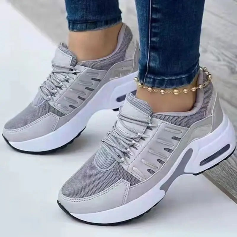 Women's Orthopedic Sneakers for Comfort and Style - Casual Sporty Walking Shoes