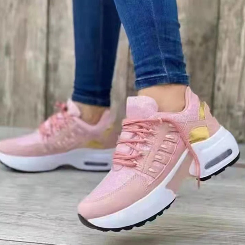 Women's Orthopedic Sneakers for Comfort and Style - Casual Sporty Walking Shoes