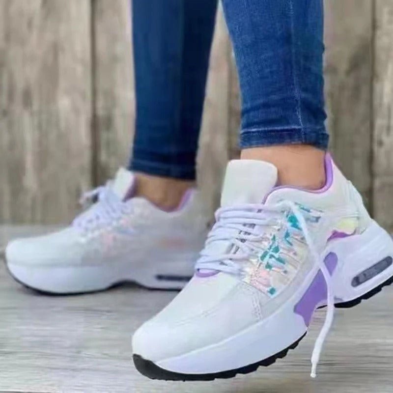 Women's Orthopedic Sneakers for Comfort and Style - Casual Sporty Walking Shoes
