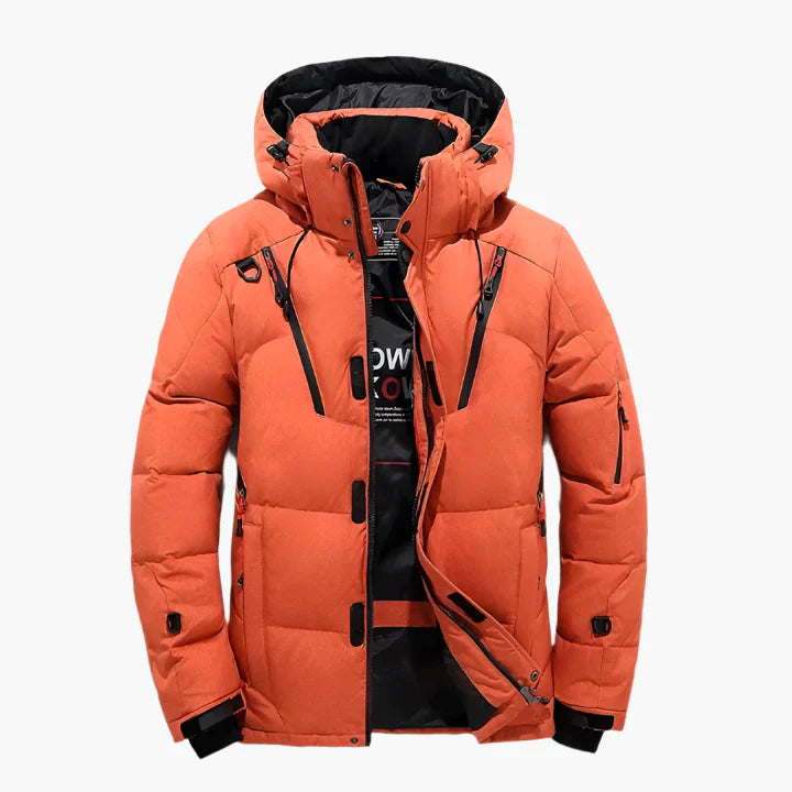 Men's Winter Jacket Quilted Outdoor Casual Style