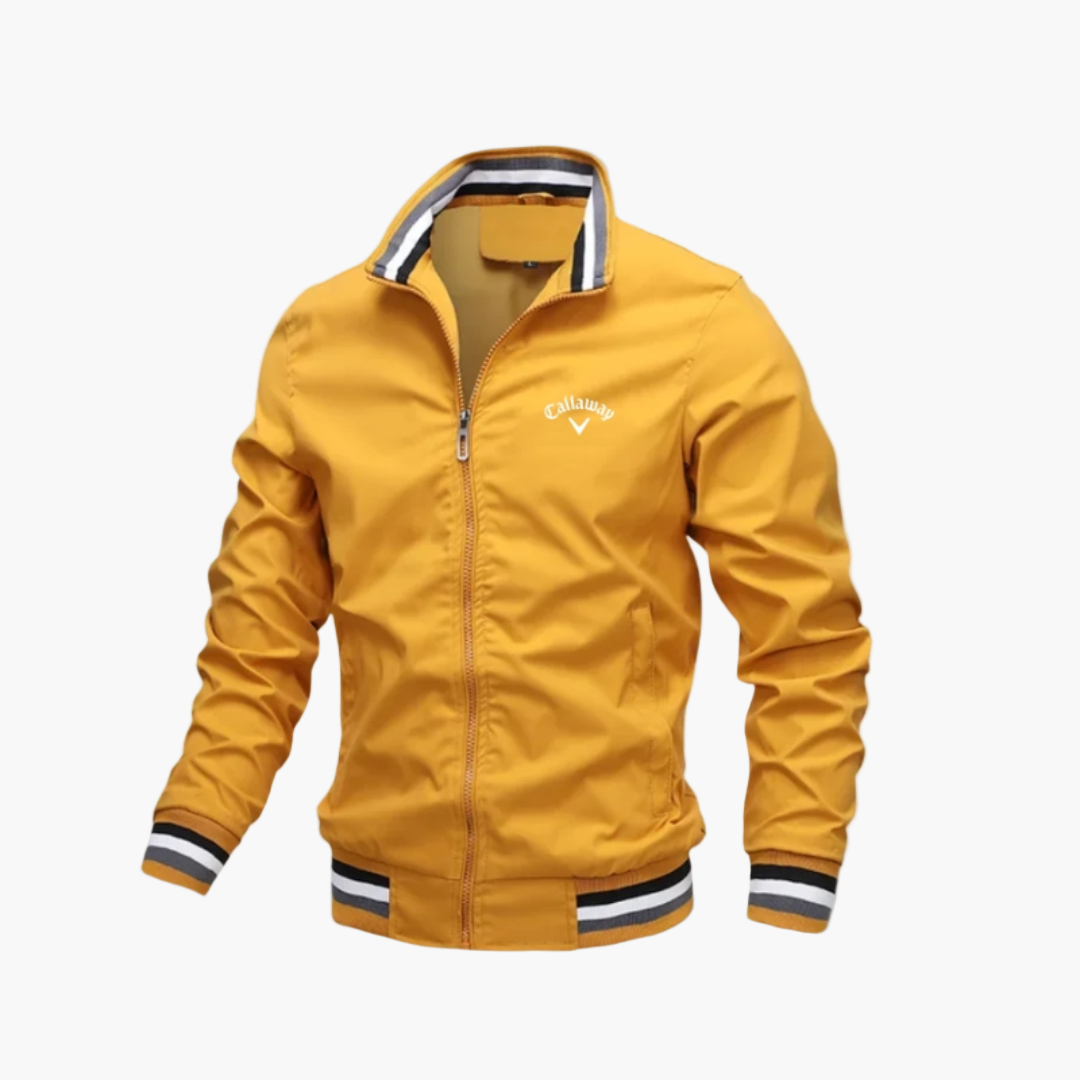 Men's Golf Jacket Windbreaker – Sporty Water-Repellent Jacket for Golf, Travel and Leisure