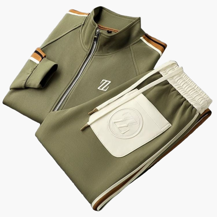 Men's Tracksuit 2-Piece – Sporty and Comfortable for Fitness and Leisure Time
