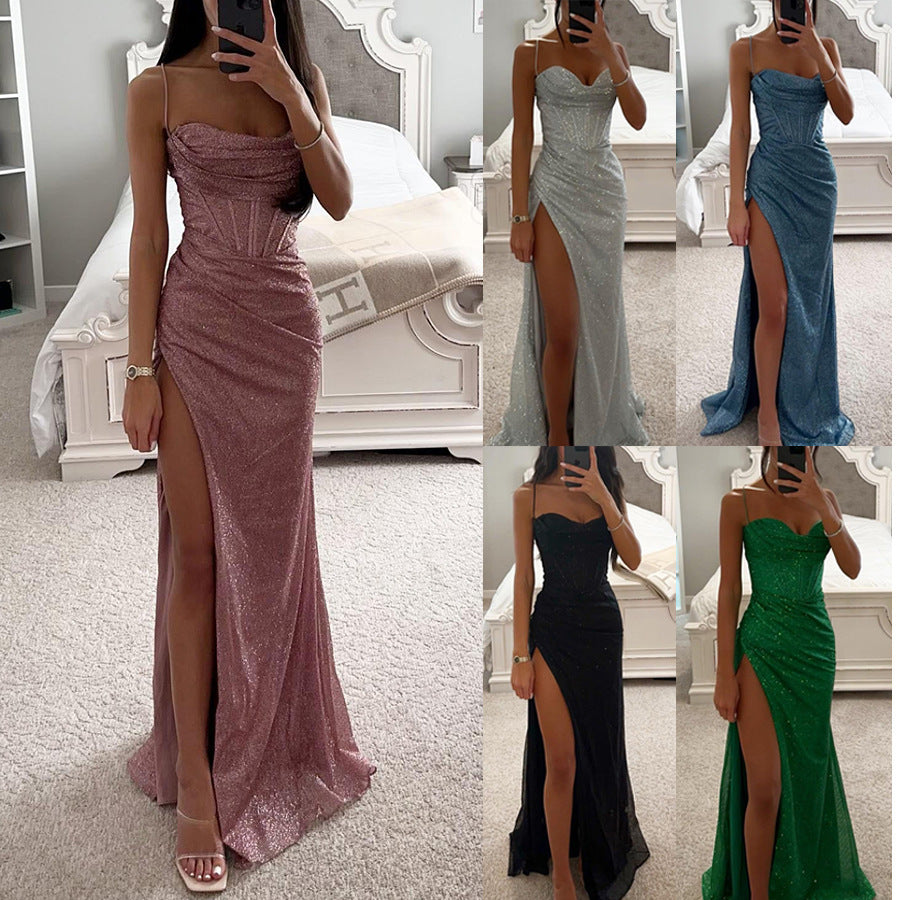 Christine – Casual Dress with Long Split