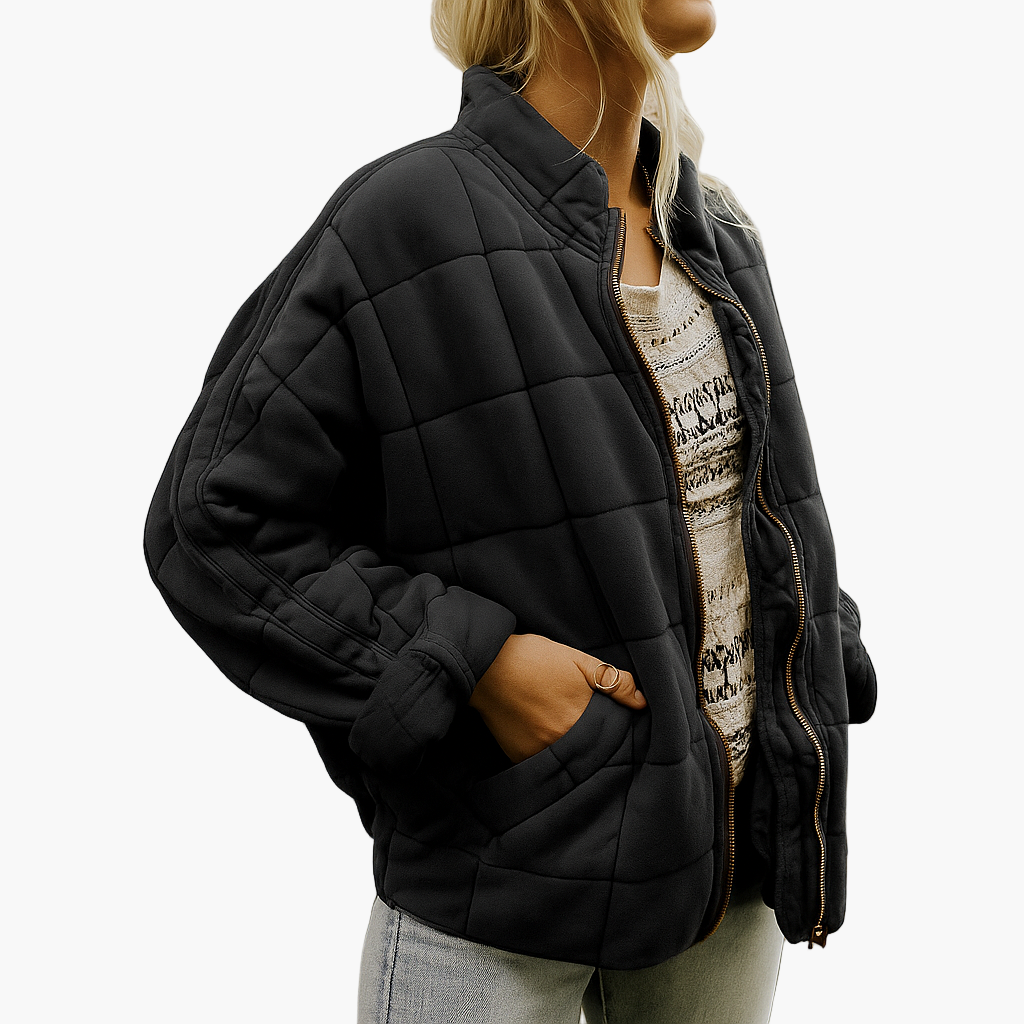 Women's Jacket – Fashionable Quilted Jacket for Autumn and Winter – Comfortable and Stylish Outdoor Jacket