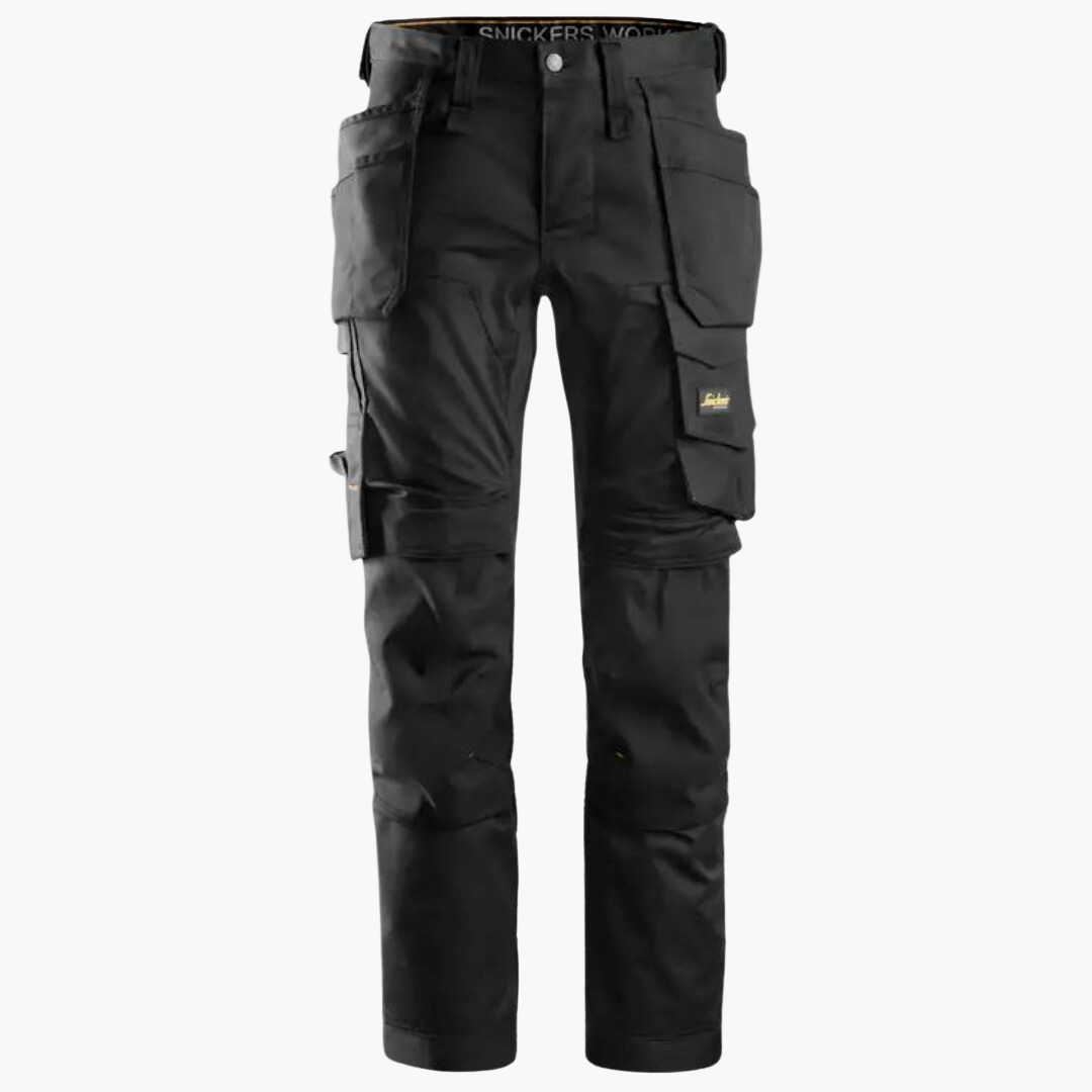 Men's Work Pants with Holster Pockets and Stretch – Ideal for Intensive Use