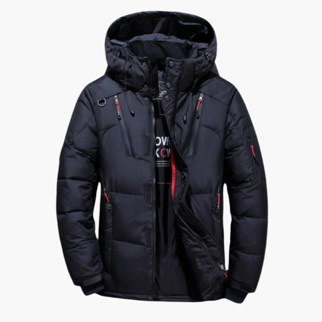 Men's Winter Jacket Quilted – Sporty & Functional Outdoor Jacket for Cold Days