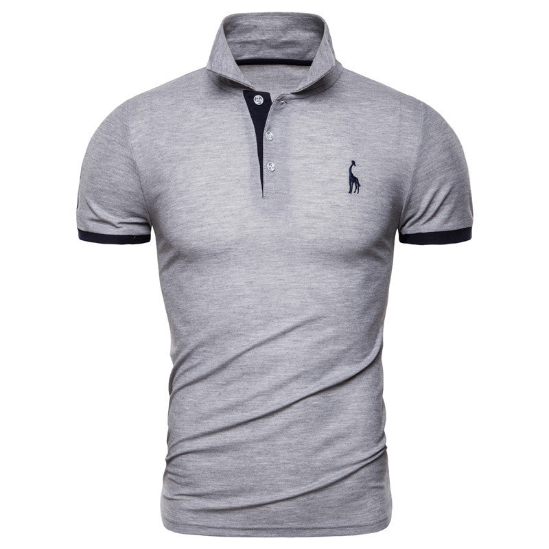 Dennis – Slim Fit Polo Shirt with Sporty Elegance and Contrast Details