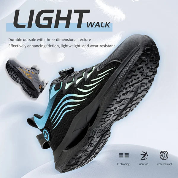 Men's Sporty Work Shoes with Cushioning – Safety and Comfort for Daily Use