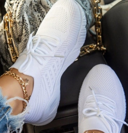 Clive – Flat Color Lace-Free Flying Father Shoes