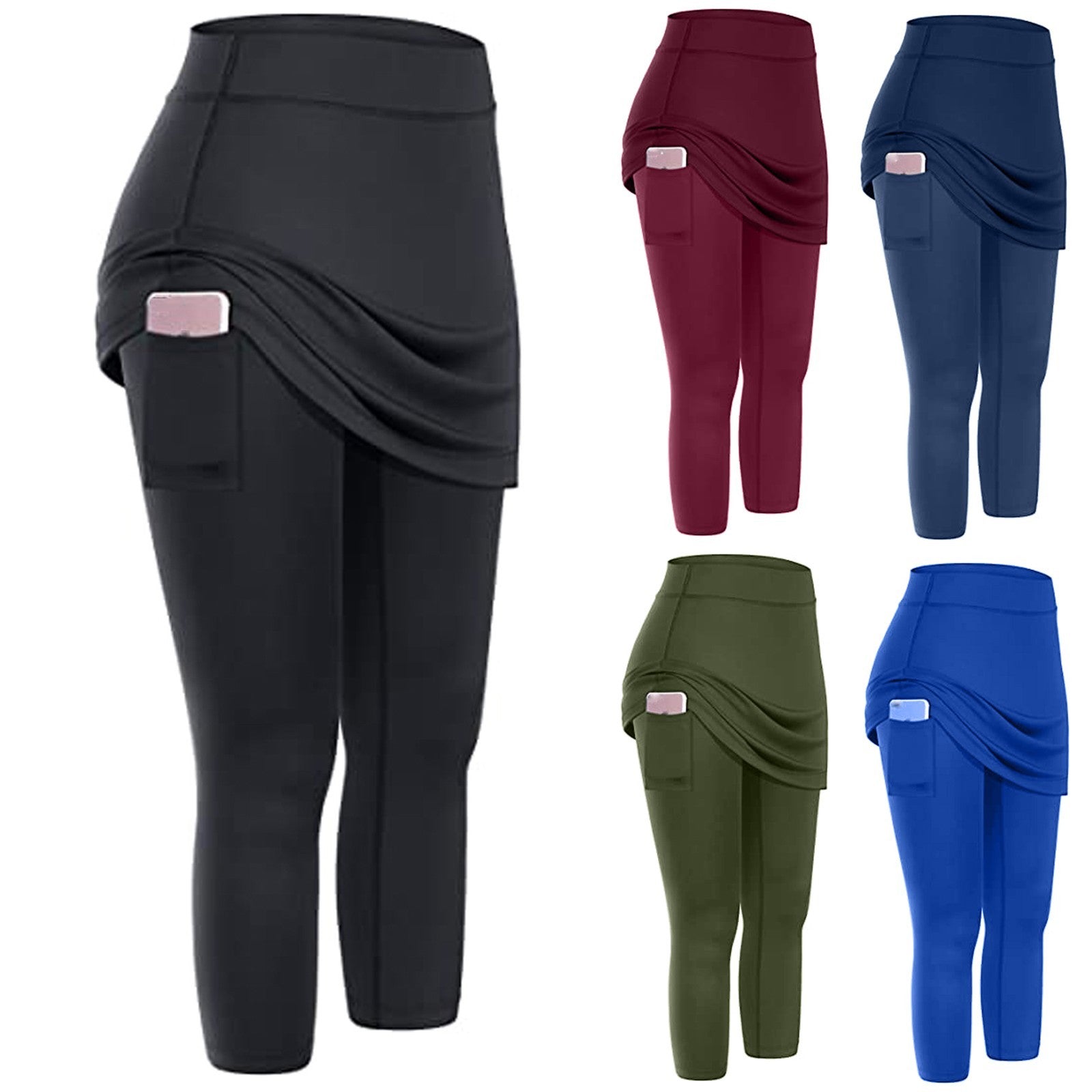 Audrey – Sporty Skirt Leggings for Women with Pockets