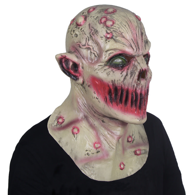 Halloween Deadly Silence Mask for Adults Unisex – Creepy Latex Mask for Party, Trick-or-Treat and Party Decoration