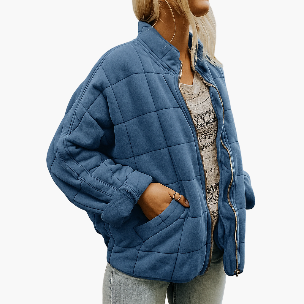 Women's Jacket – Fashionable Quilted Jacket for Autumn and Winter – Comfortable and Stylish Outdoor Jacket