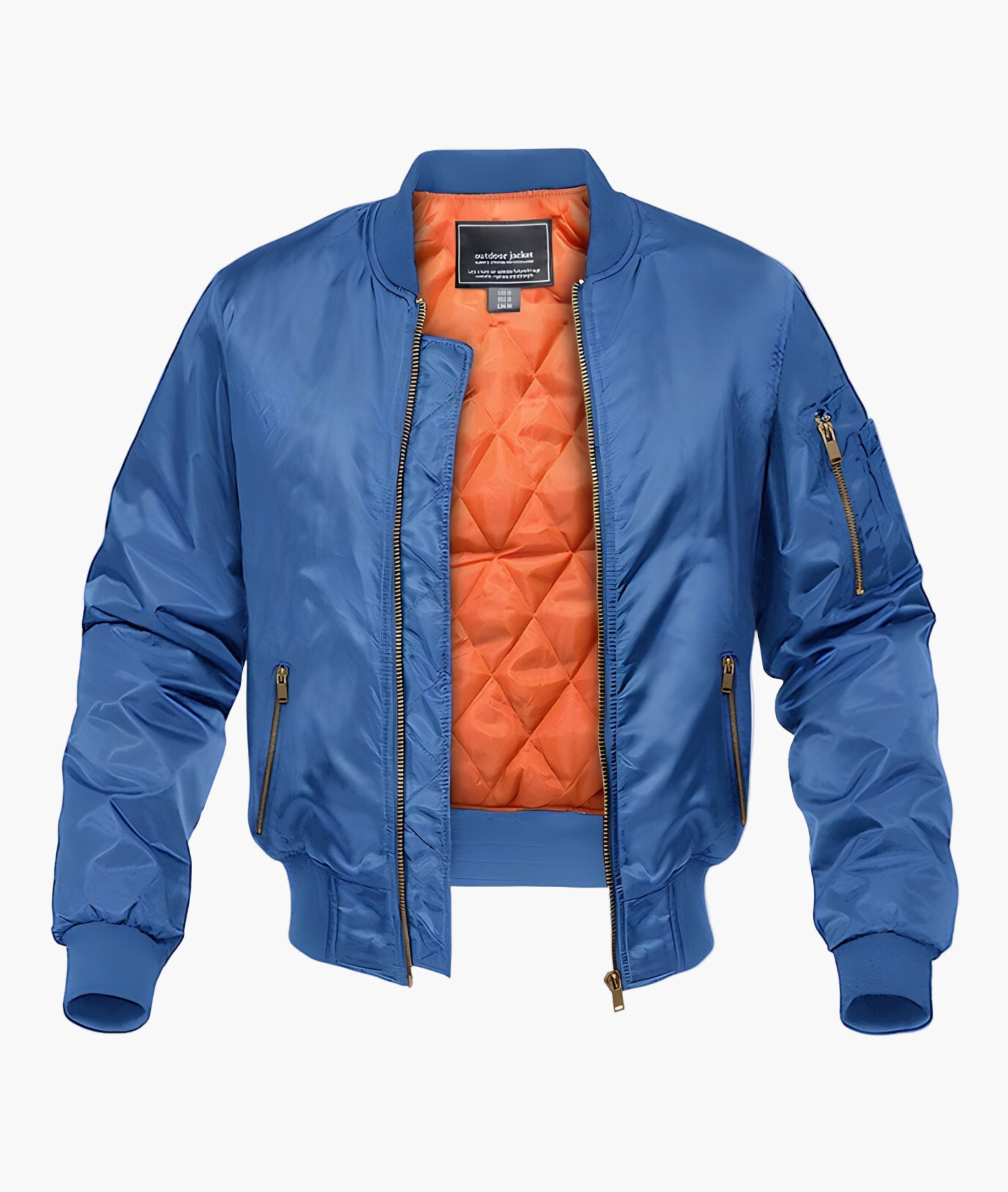 Men's Bomber Jacket – Stylish Outdoor Jacket for Casual Use