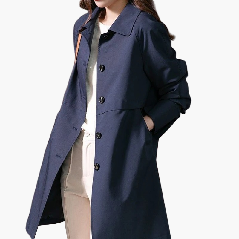 Ladies Classic Trench Coat – Timeless Elegance for Every Occasion