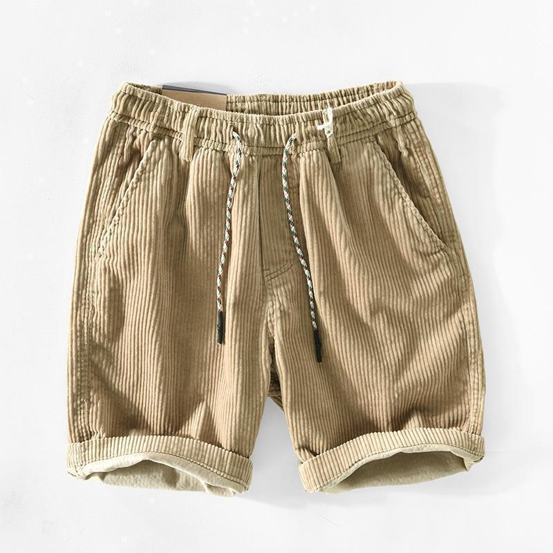 Sam – American Handsome Corduroy Shorts for Men