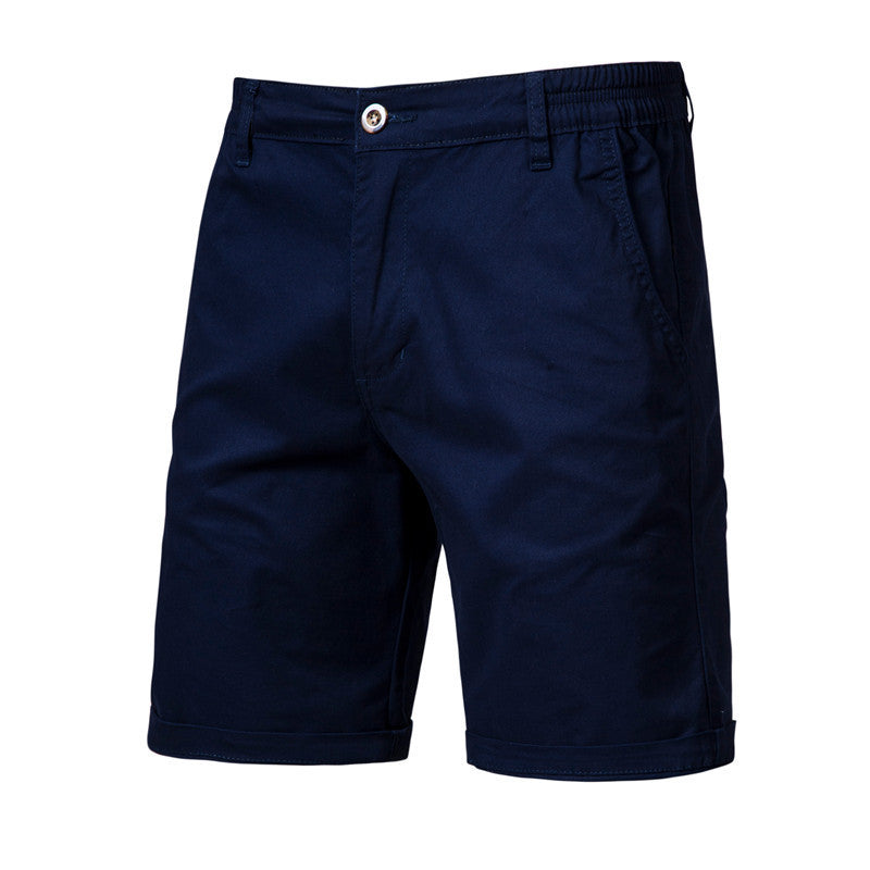 Men's Chino Shorts with Regular Fit and Side Pockets – For Casual and Neatly Dressed Looks