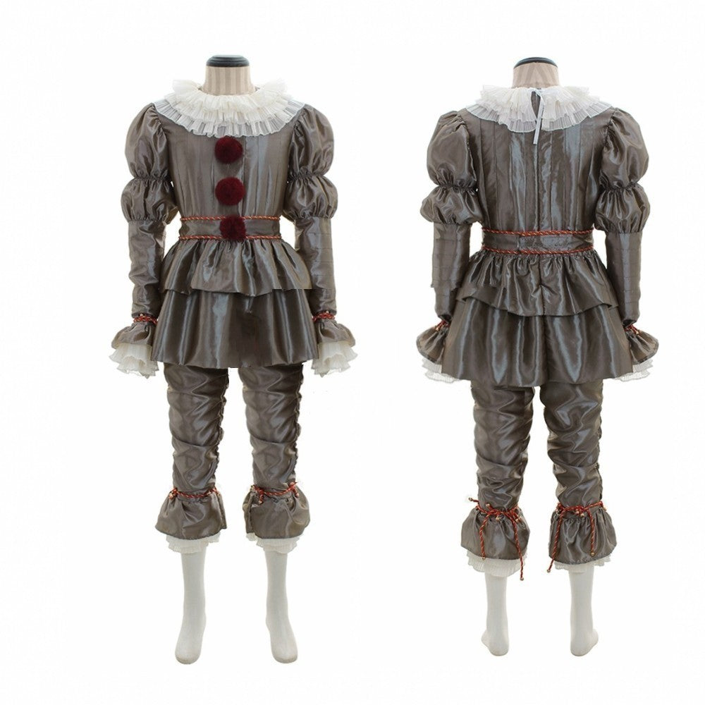 Halloween Clown Costume Adults – Creepy Pennywise Outfit for Party & Cosplay