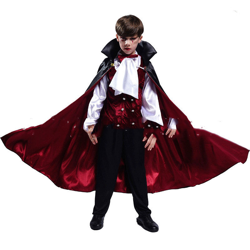Halloween Kids Vampire Costume - Boys Costume for Halloween Party and Dressing Up