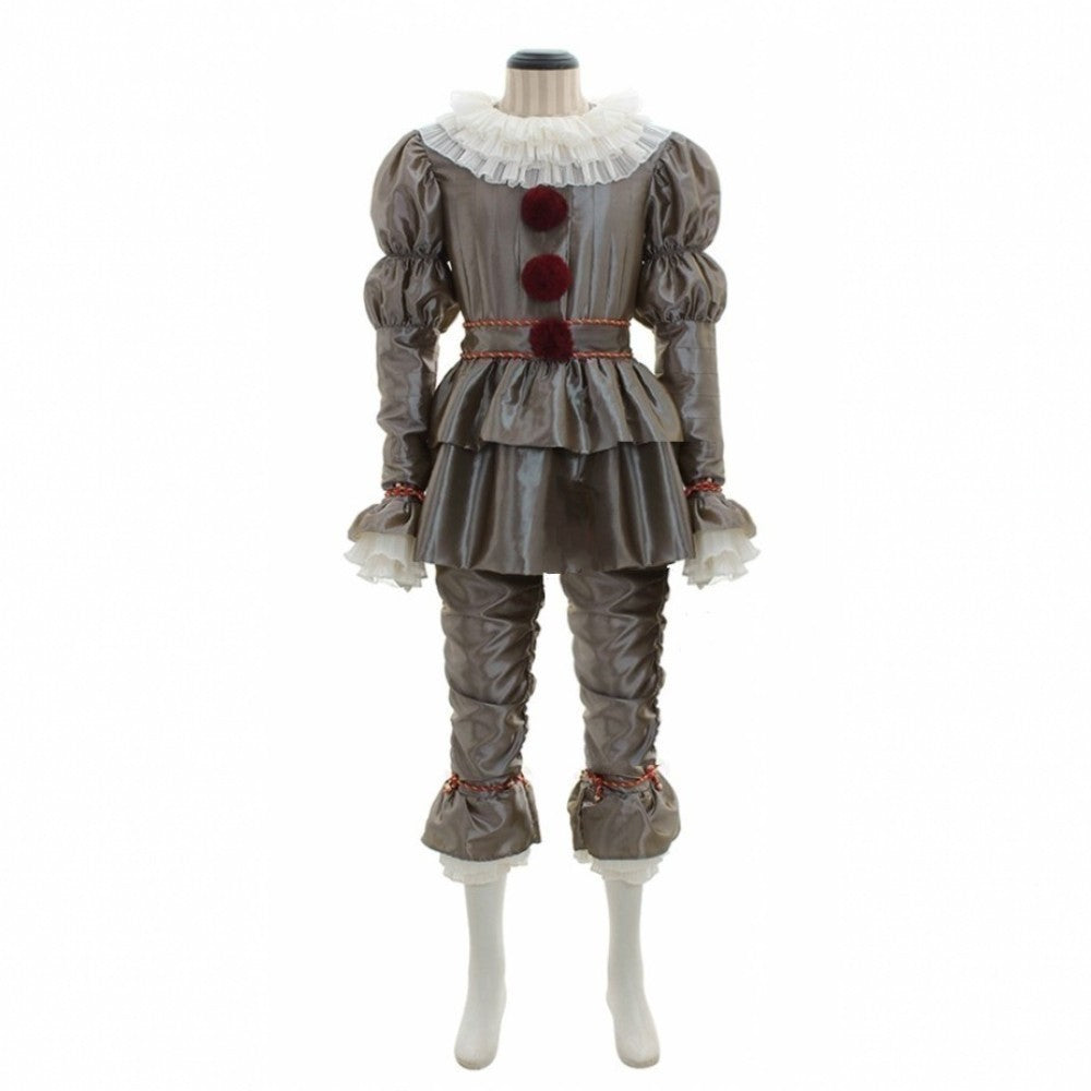 Halloween Clown Costume Adults – Creepy Pennywise Outfit for Party & Cosplay