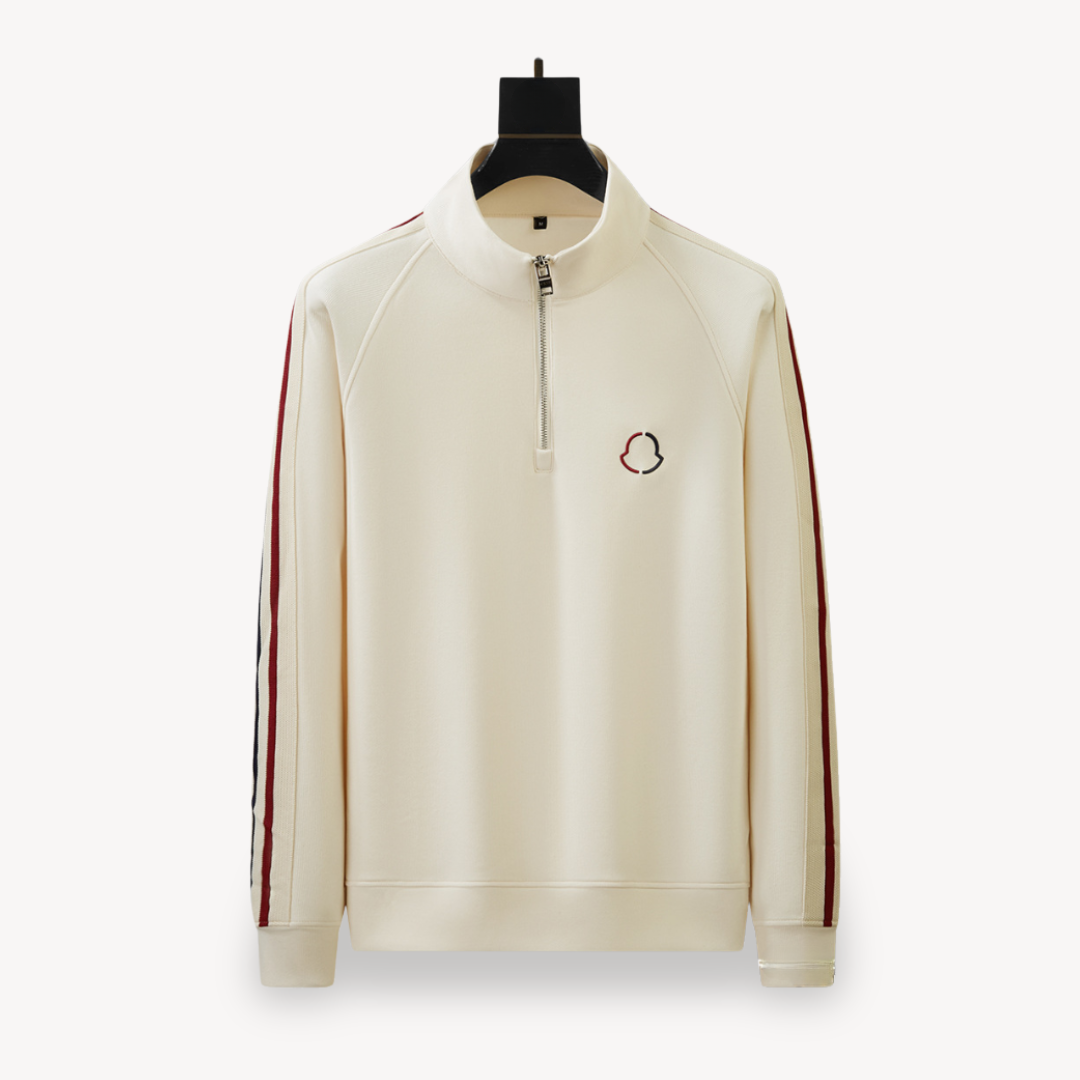 Men's Tracksuit Sporty & Casual – Comfortable Set with Half Zipper