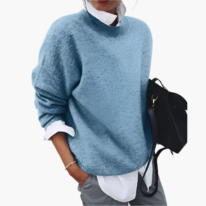 Women's Luxury Casual Sweater – Comfortable Oversized Pullover for Stylish Looks