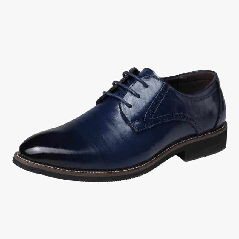 Men's Oxford Lace-up Shoes Vegan Leather – Classic & Business